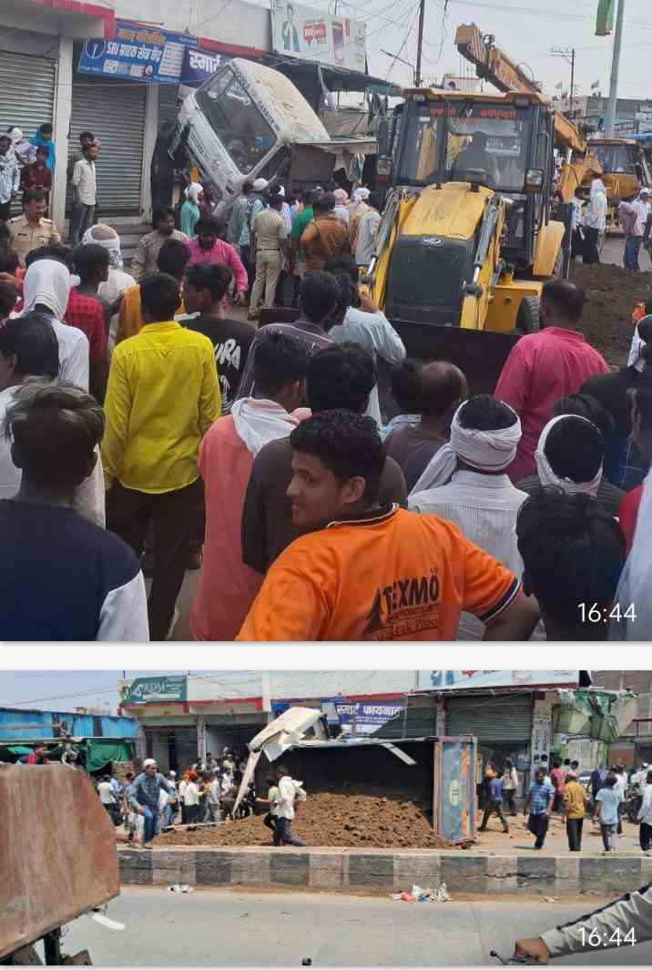 भरधाव टिप्परने ऑटोला दिली जोरदार धडक २ ठार ३ जख्मी