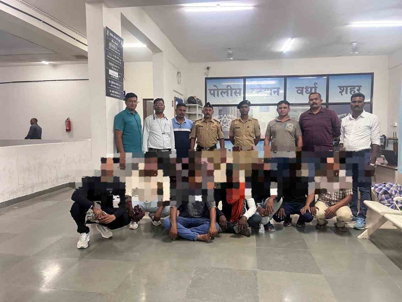 वर्धा शहरात पोलिसांचे मोठे ‘कॉम्बिंग ऑपरेशन’; गुन्हेगारांमध्ये खळबळ, अनेक सराईत आरोपी पोलिसांच्या रडारवर