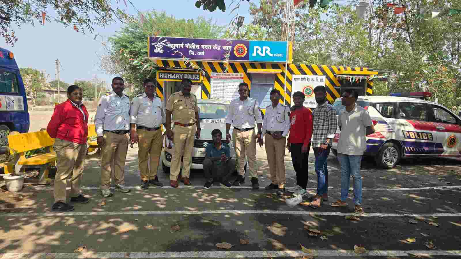 महामार्ग पर पुलिस की मुस्तैदी : चोरी की स्विफ्ट डिज़ायर कार बरामद, आरोपी गिरफ्तार