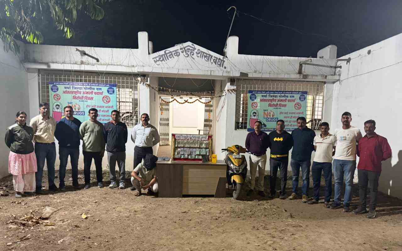 वर्धा पुलिस की बड़ी कार्रवाई, नकली सोने के नाम पर 10 लाख की ठगी करने वाले अंतरराज्यीय गिरोह का पर्दाफाश