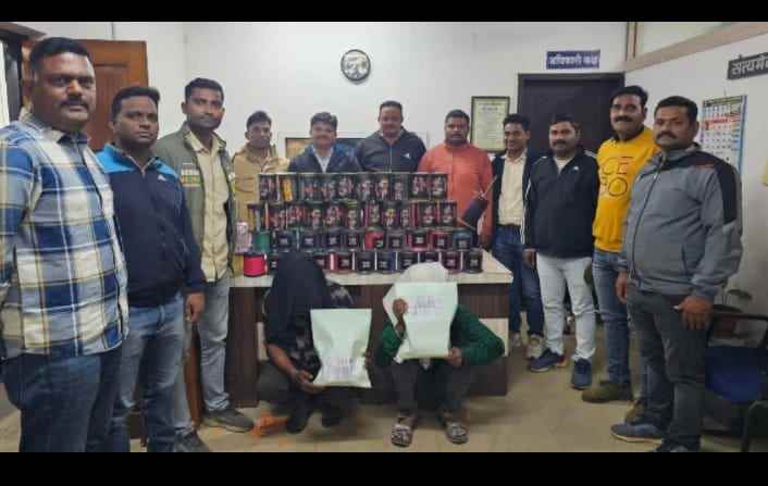 इंदिरानगर परिसरात गुन्हे शाखेची कारवाई : प्रतिबंधित नायलॉन मांजा विक्री करणारे दोन दुकानदार अटकेत; ५० हजारांचा मुद्देमाल जप्त