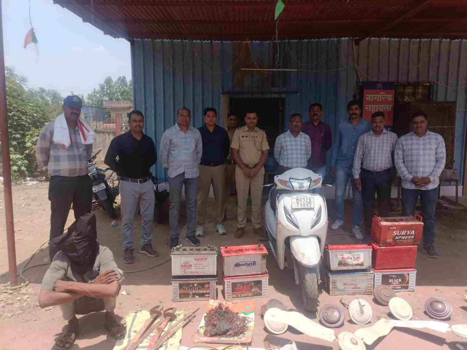 आर्वीत कोर्टातील मुद्देमाल चोरी प्रकरण उघड; १.२८ लाखांचा मुद्देमाल जप्त