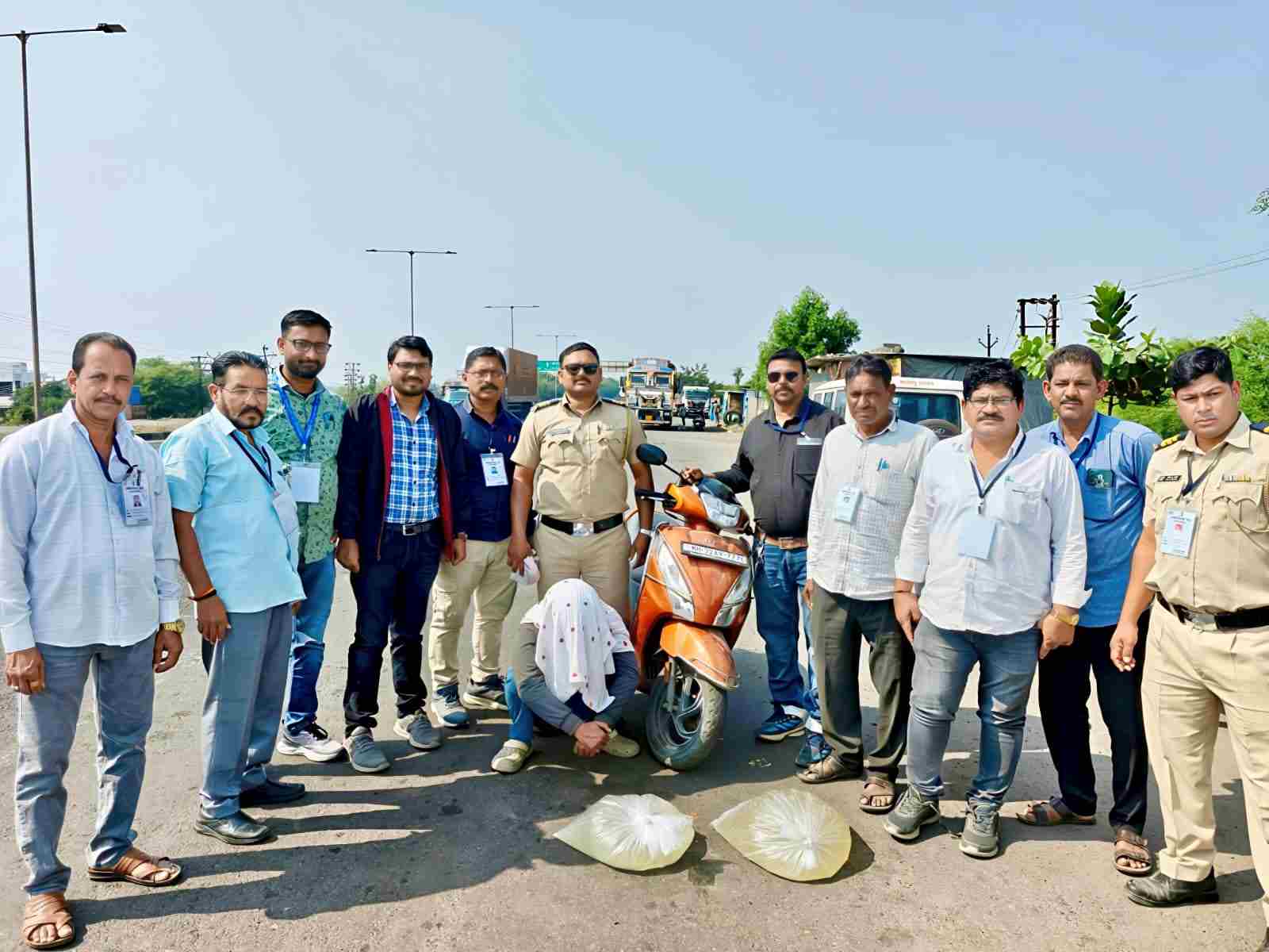 नगरपरिषद निवडणुका लक्षात घेता लावलेले चेक पोस्ट उपयोगी अवैध धंदा  करणाऱ्यांना भरली धडकी