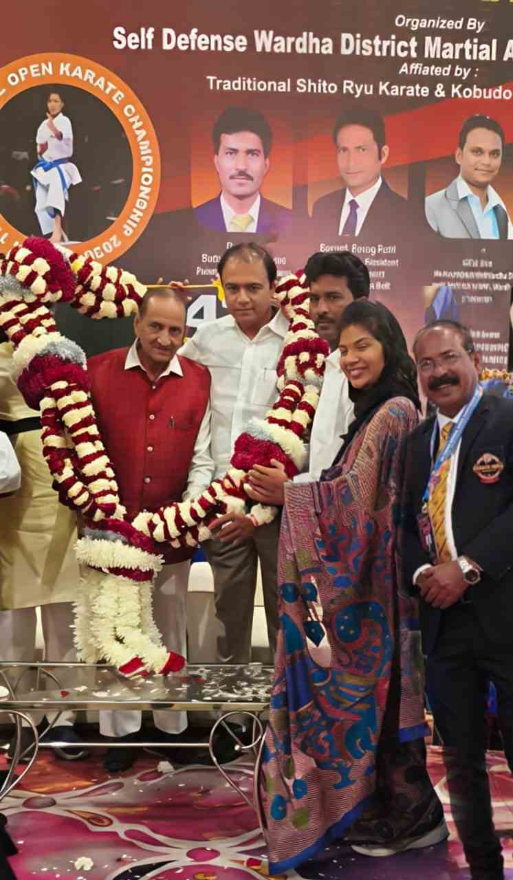 मनोज की याद मे 6 वी राष्ट्रीय ओपन कराटे स्पर्धा संपन्न