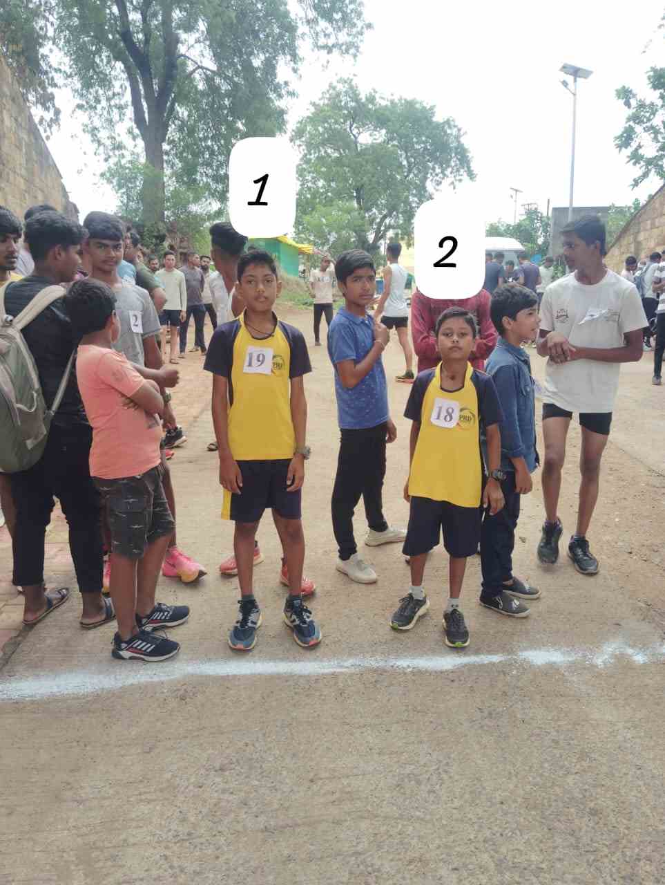 पवनी मॅरेथॉन मध्ये पी.आर.डी.स्पोर्ट्स, ब्रम्हपुरी चे विदयार्थी चमकले