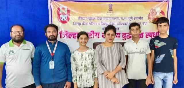 महेश ज्ञानपीठच्या विद्यार्थ्यांची बुद्धीबळ स्पर्धेत विभागीय स्तरावर निवड