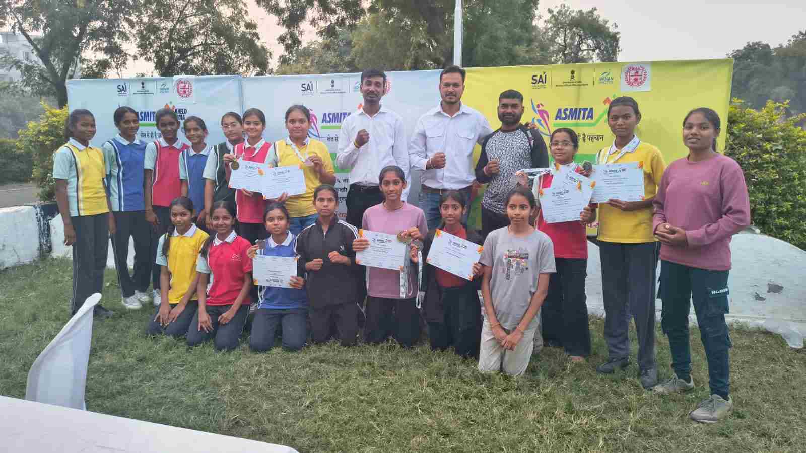 क्रीडा भारती क्लब हिंगणघाट च्या खेळाडूंनी अथलेटिक्स स्पर्धेमध्ये उल्लेखनीय कामगारी