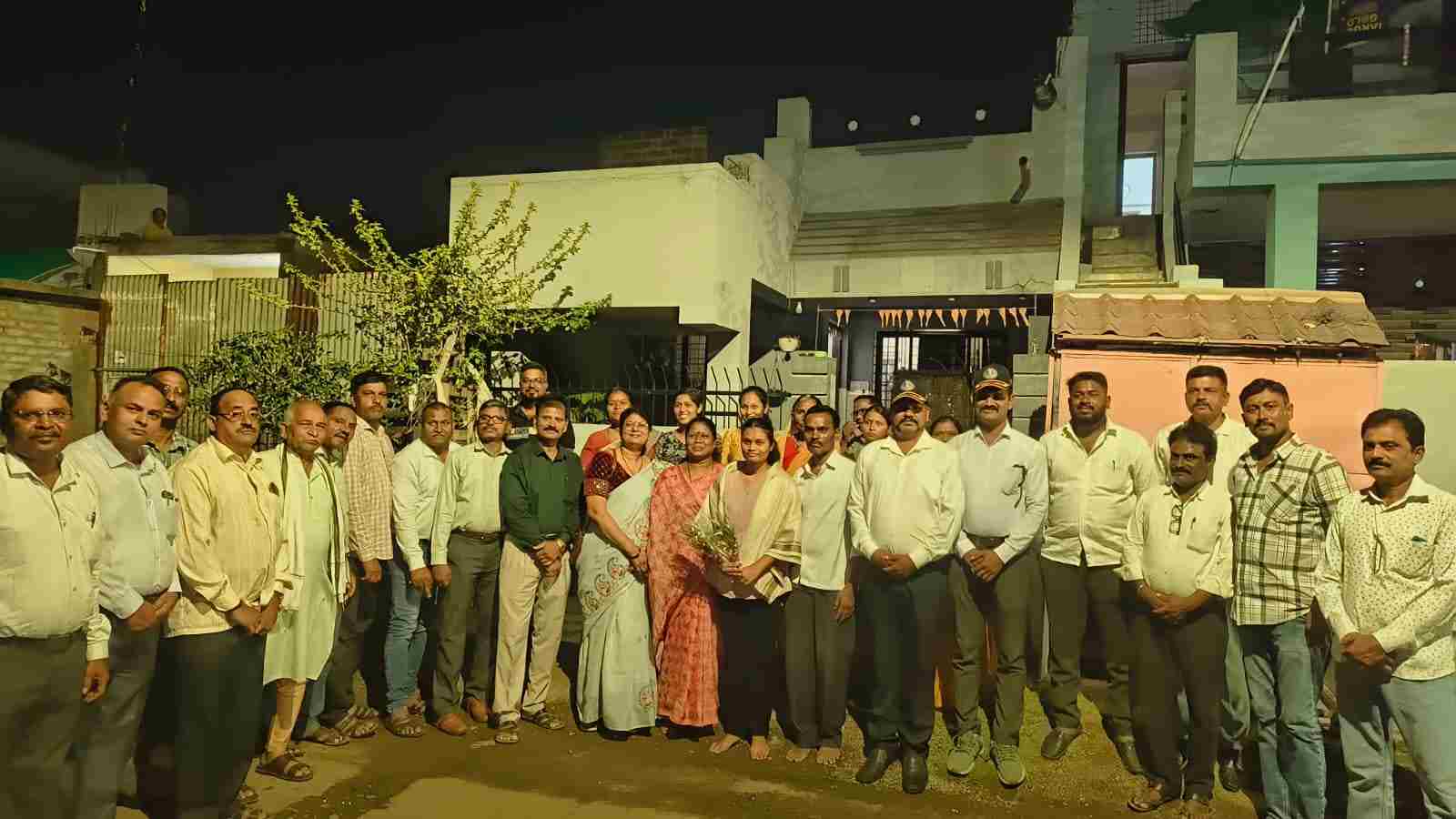 सीआयएसएफमध्ये रुजू होणाऱ्या कु. श्रावणी गुरनुले यांचा सत्कार
