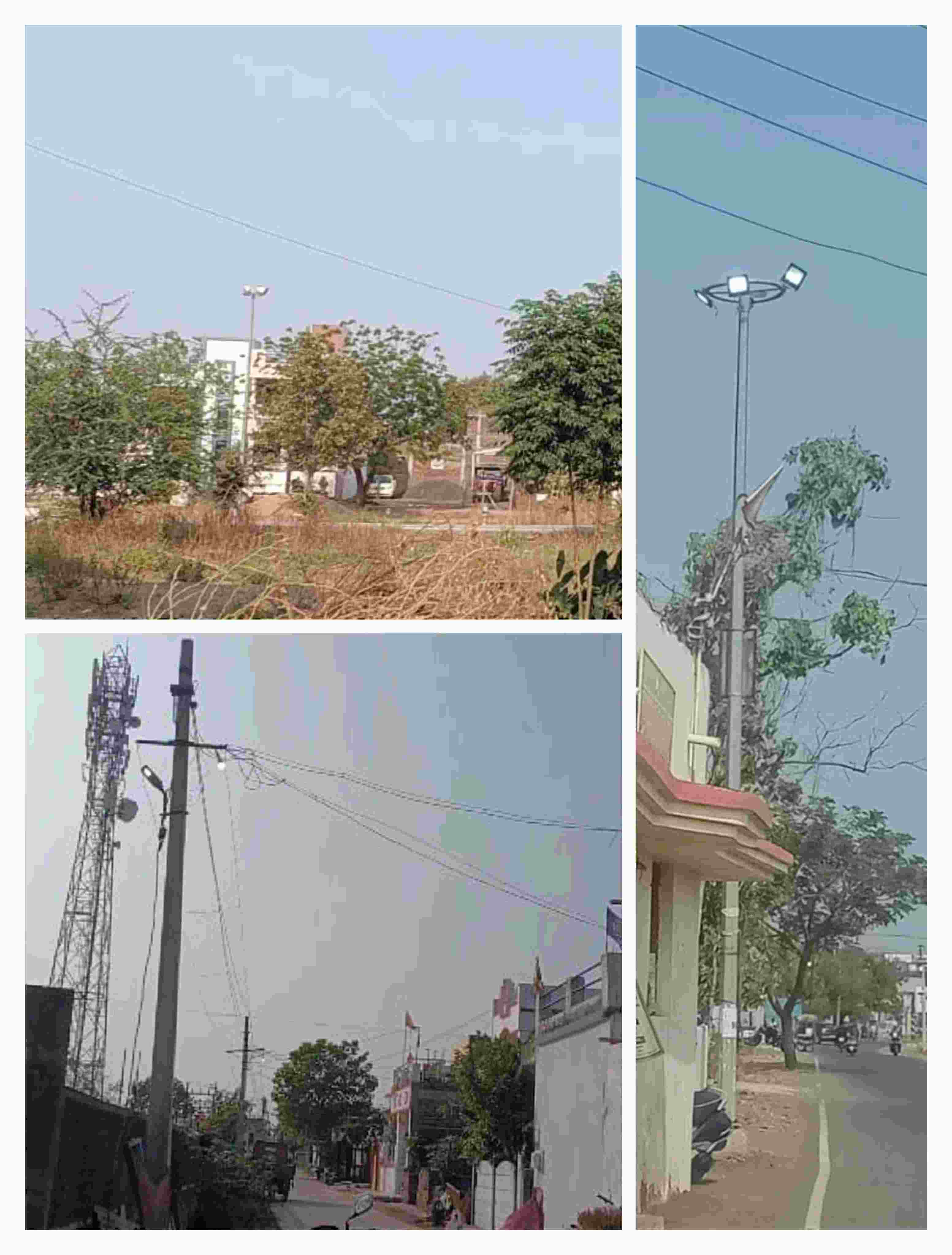 सिंदी मेघे में ग्राम पंचायत की लापरवाही उजागर दिन में जलती स्ट्रीट लाइटें, रात में अंधेरा; नागरिक परेशान