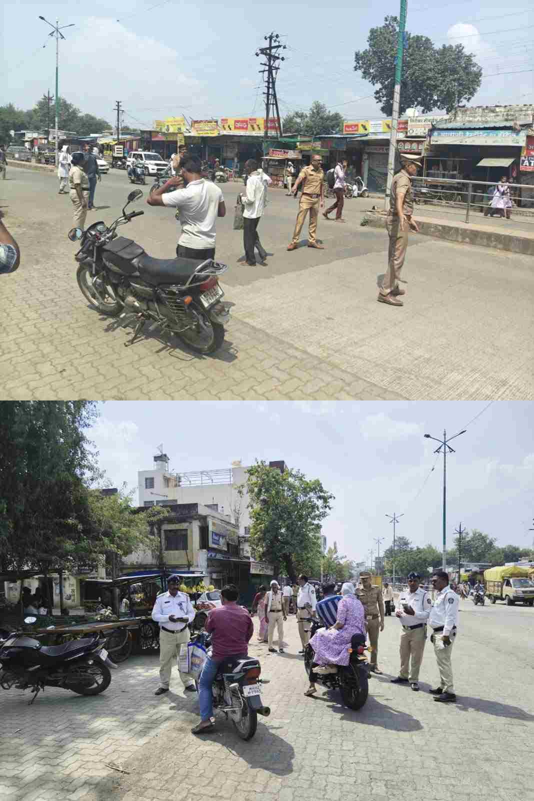 हिंगणघाटमध्ये जीवन सुरक्षा अभियान; 308 वाहनचालकांवर कारवाई