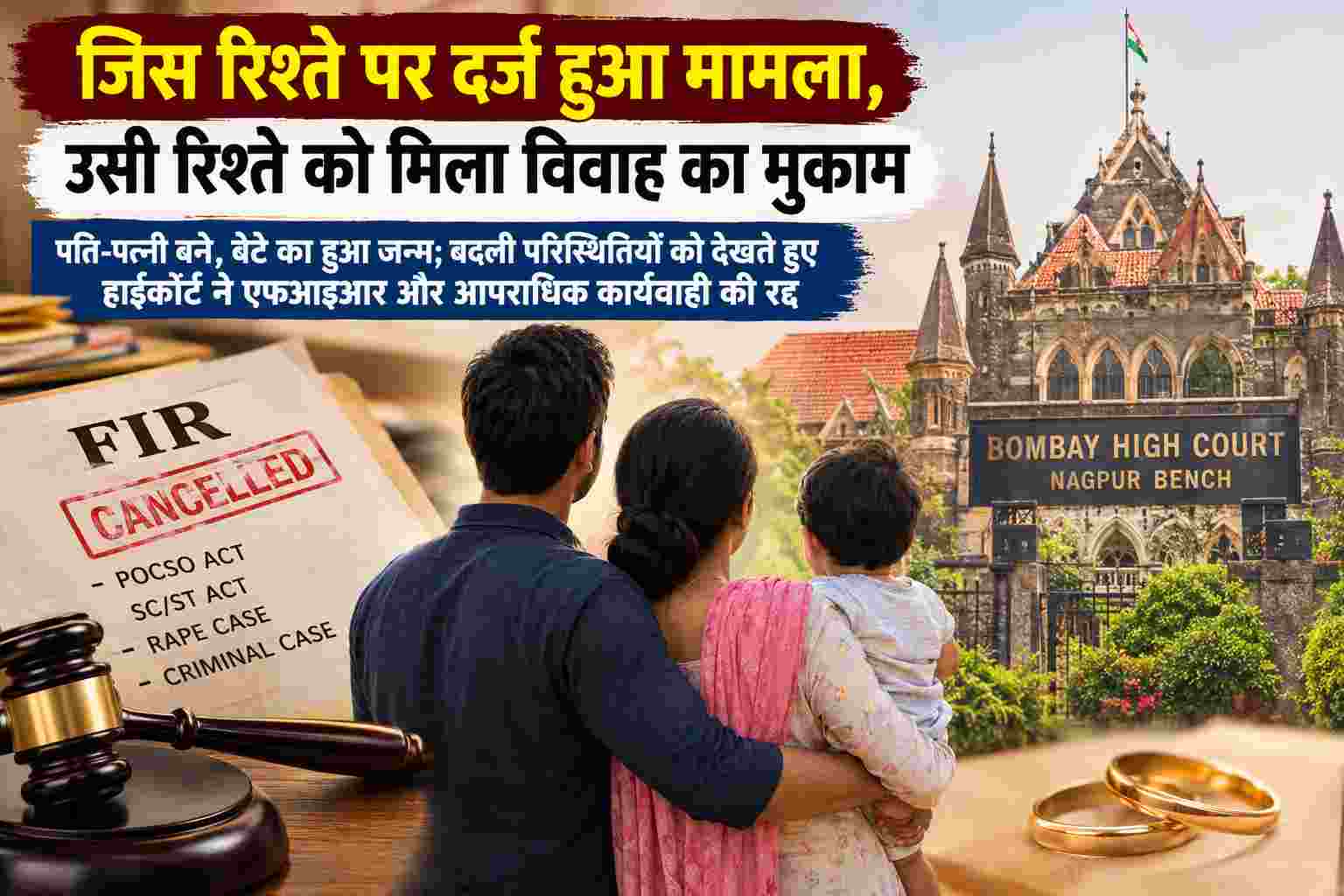जिस रिश्ते पर दर्ज हुआ मामला, उसी रिश्ते को मिला विवाह का मुकाम