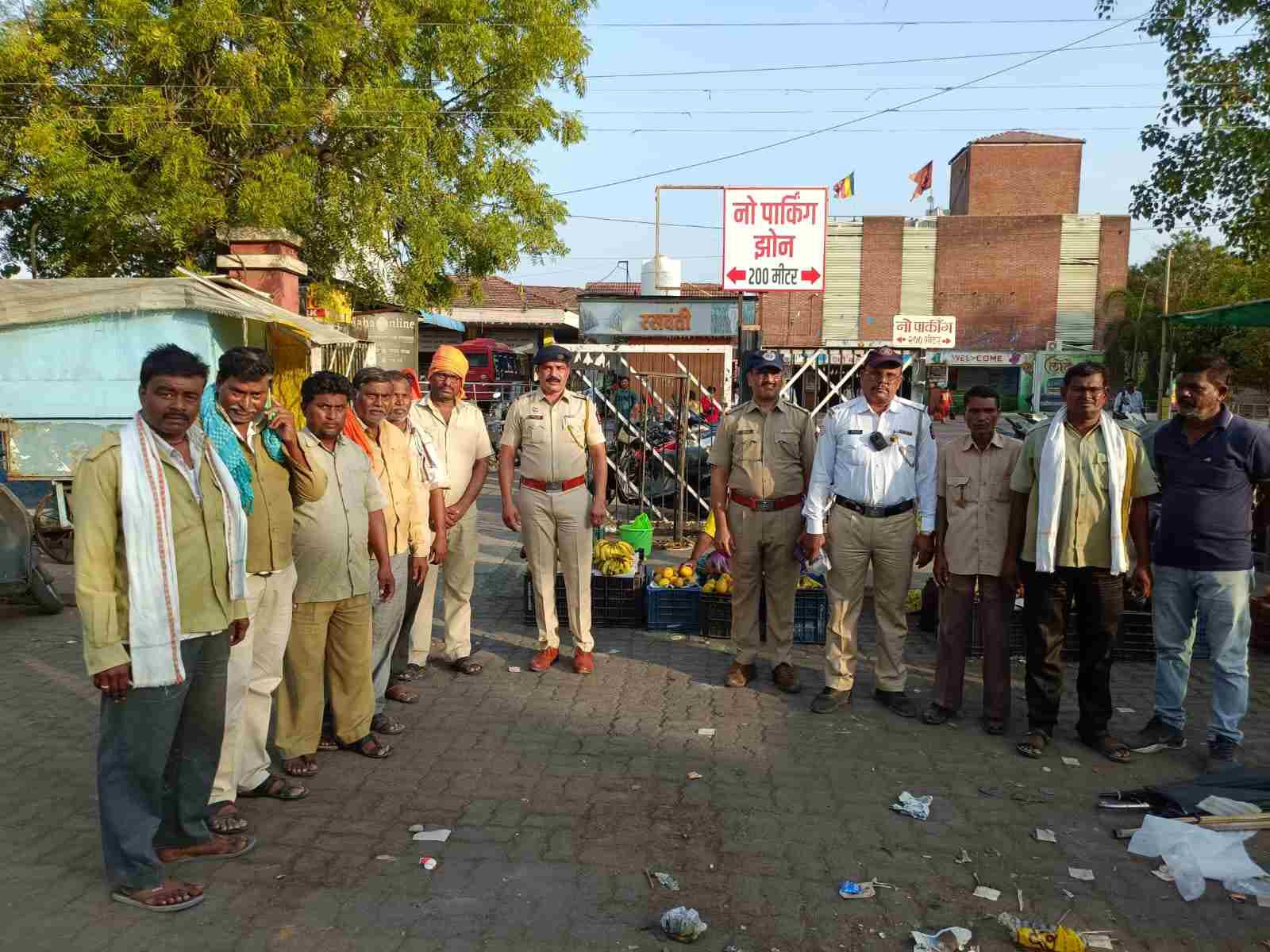 बसस्थानक परिसरात खाजगी वाहनांवर कारवाई; ४६ हजारांचा दंड वसूल