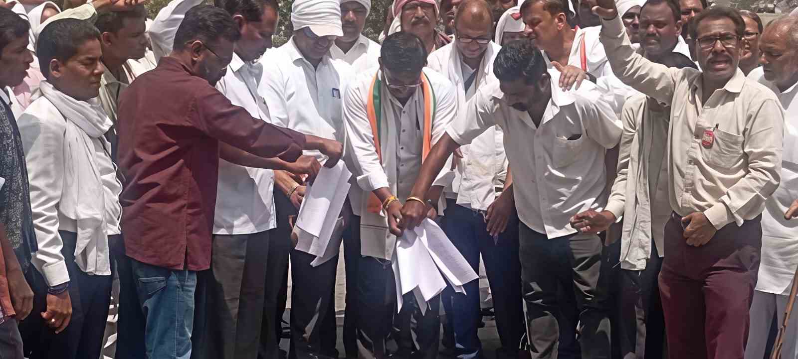 शेतकरी कर्जमाफीसाठी वर्ध्यात तीव्र आंदोलन