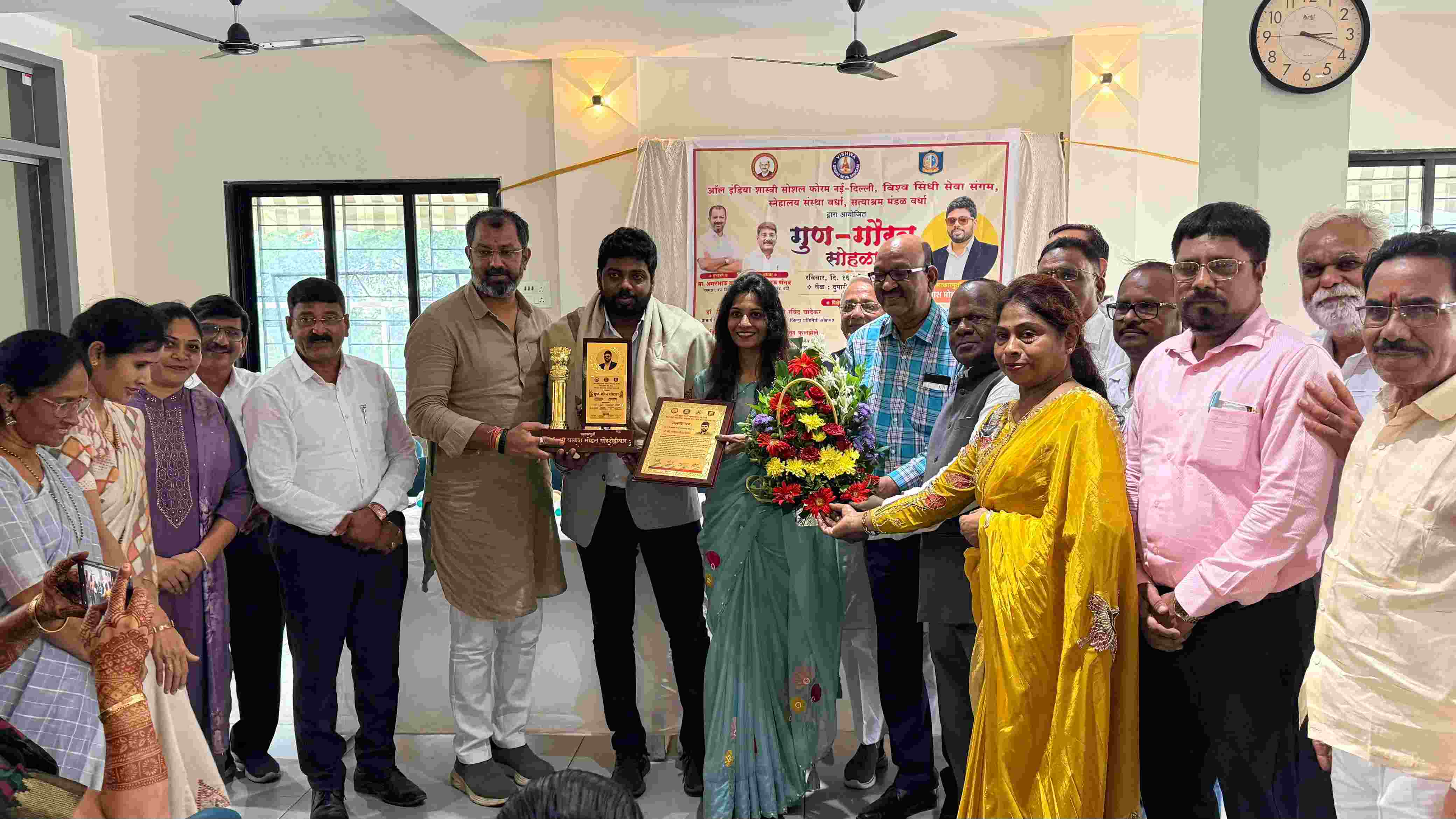 आपल्या यशाचा उपयोग समाजासाठी करावे : खासदार अमर काळे 