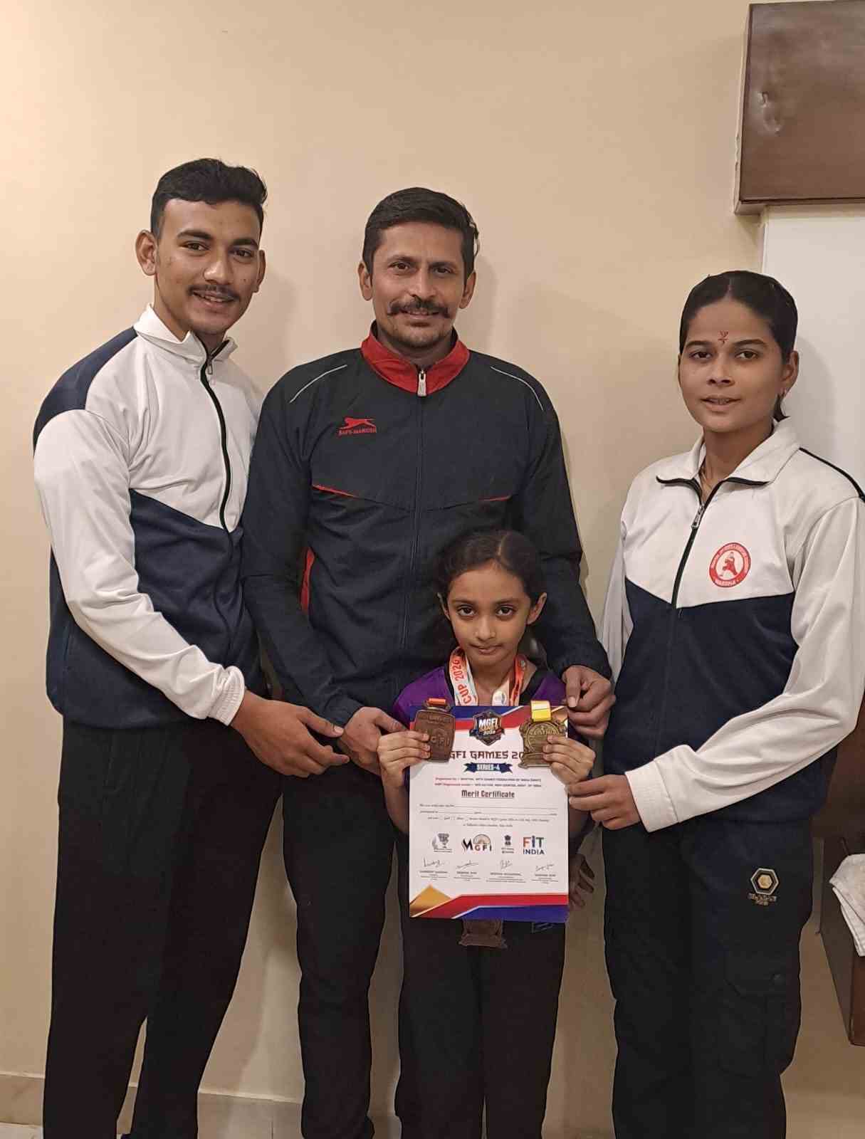 सुफ्फाह इंग्लिश स्कूल की छात्रा जैनब ने एमजीएफआई नेशनल गेम्स 2026 में जीते स्वर्ण व कांस्य पदक
