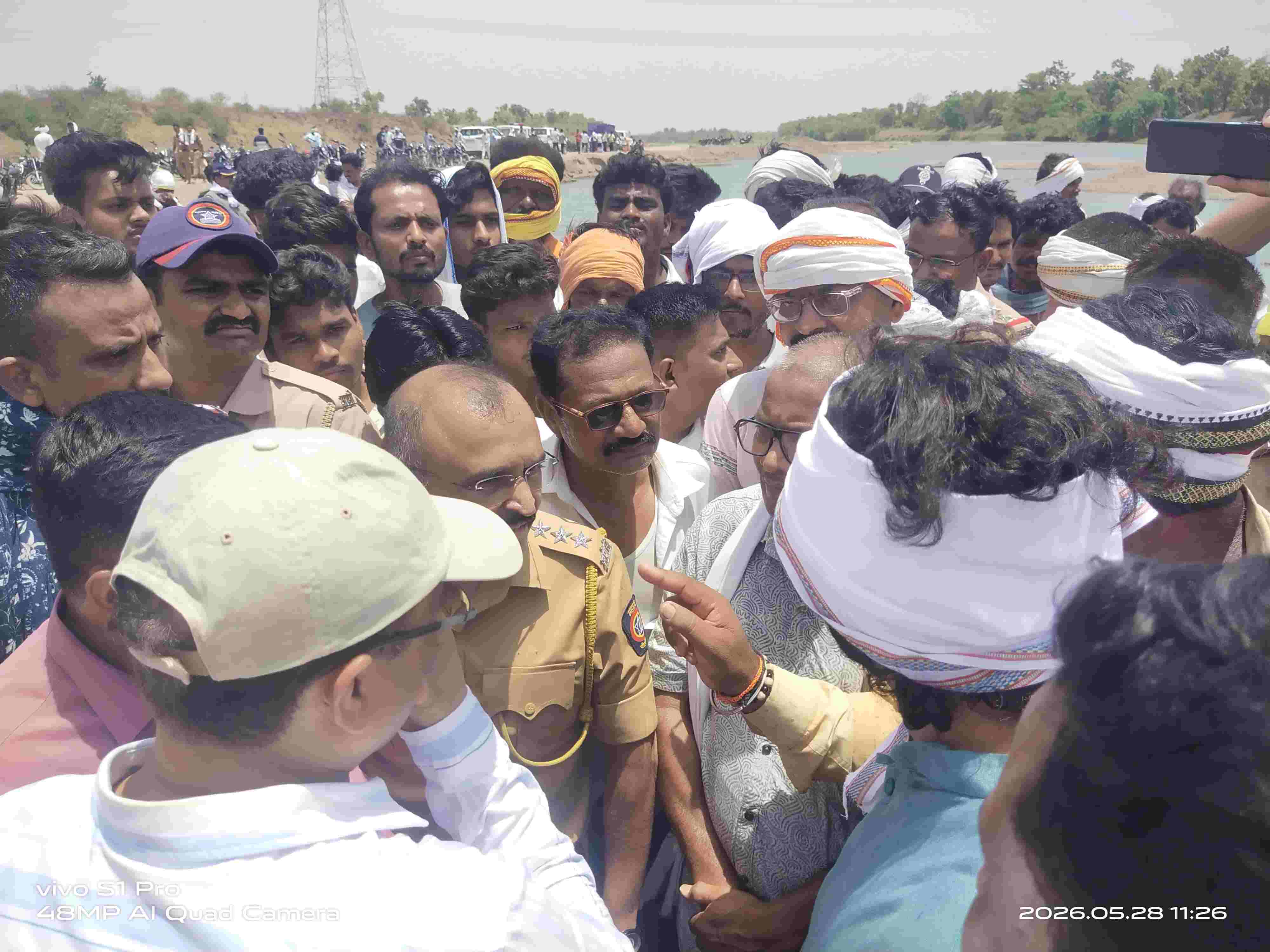 शेकापूर (बाई) रेतीघाटावरील जीवघेण्या खड्ड्यात व्यक्तीचा दुर्दैवी मृत्यू; रेती माफियांविरोधात संताप