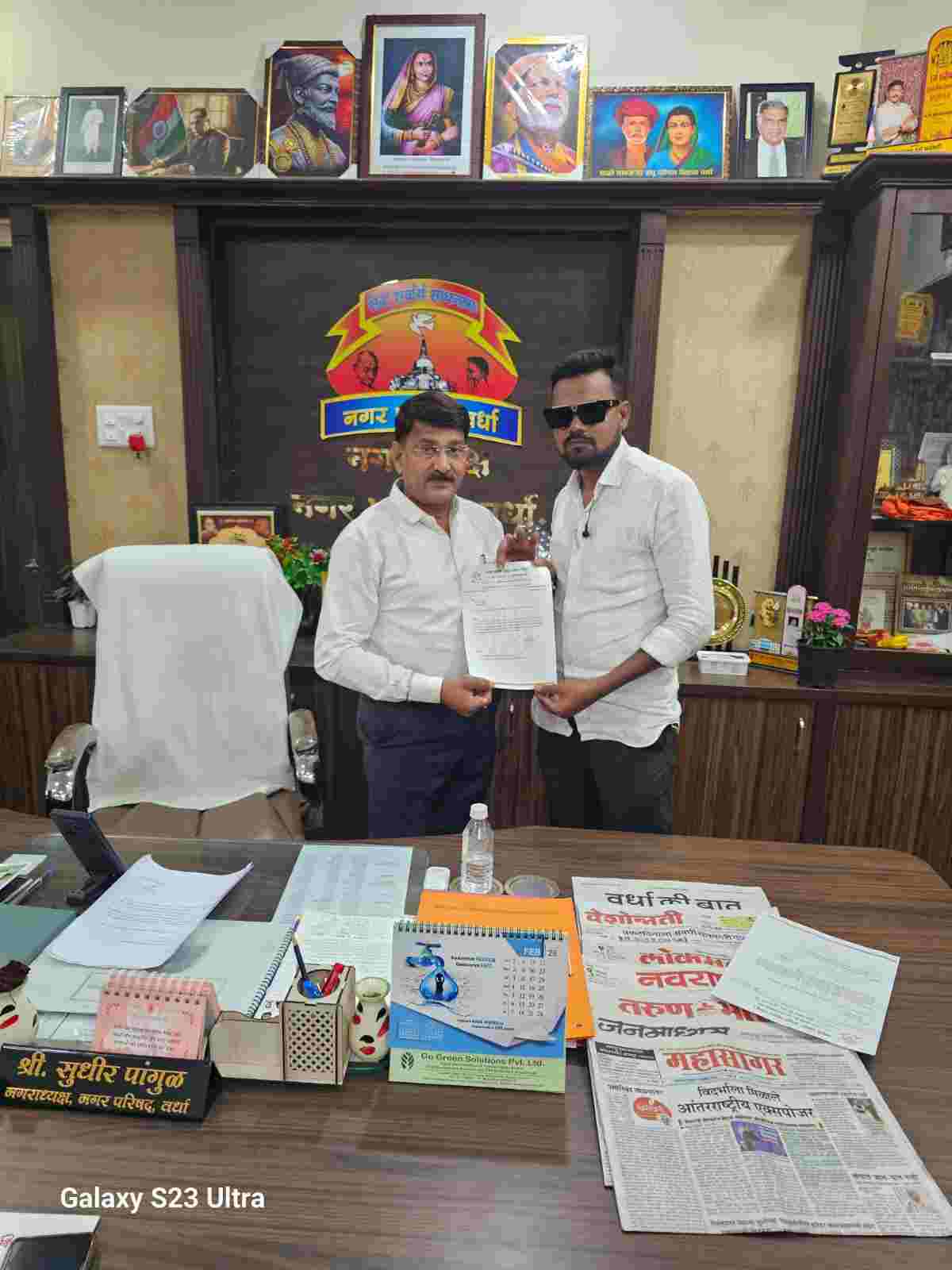 हनुमान नगर–बोरगाव रोड पर हादसों की बढ़ती श्रृंखला, स्पीड ब्रेकर की मांग तेज नगरसेवक ने नगराध्यक्ष को सौंपा निवेदन, सुरक्षा उपायों की उठी आवाज