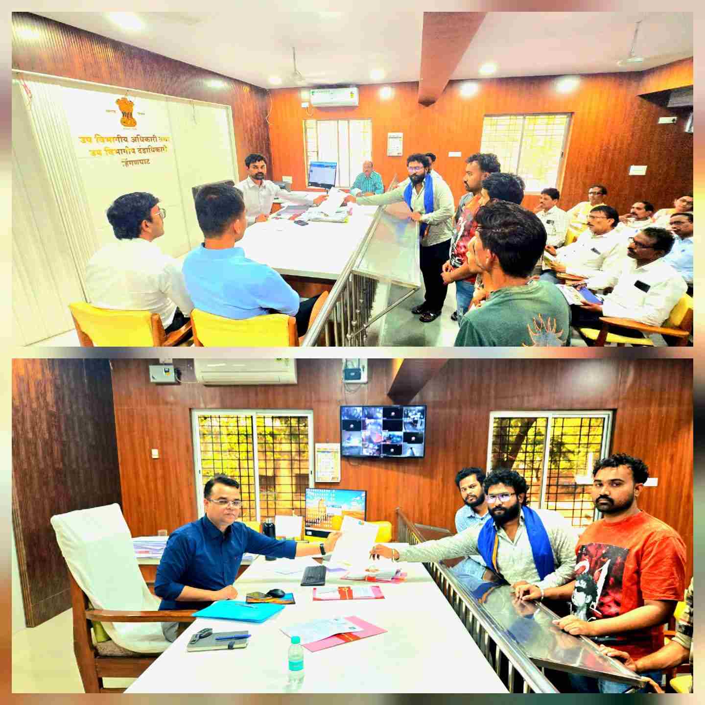 हिंगणघाट विधानसभा क्षेत्रातील अवैध रेती उपसा तात्काळ बंद करण्याची मागणी – अश्विन तावाडे