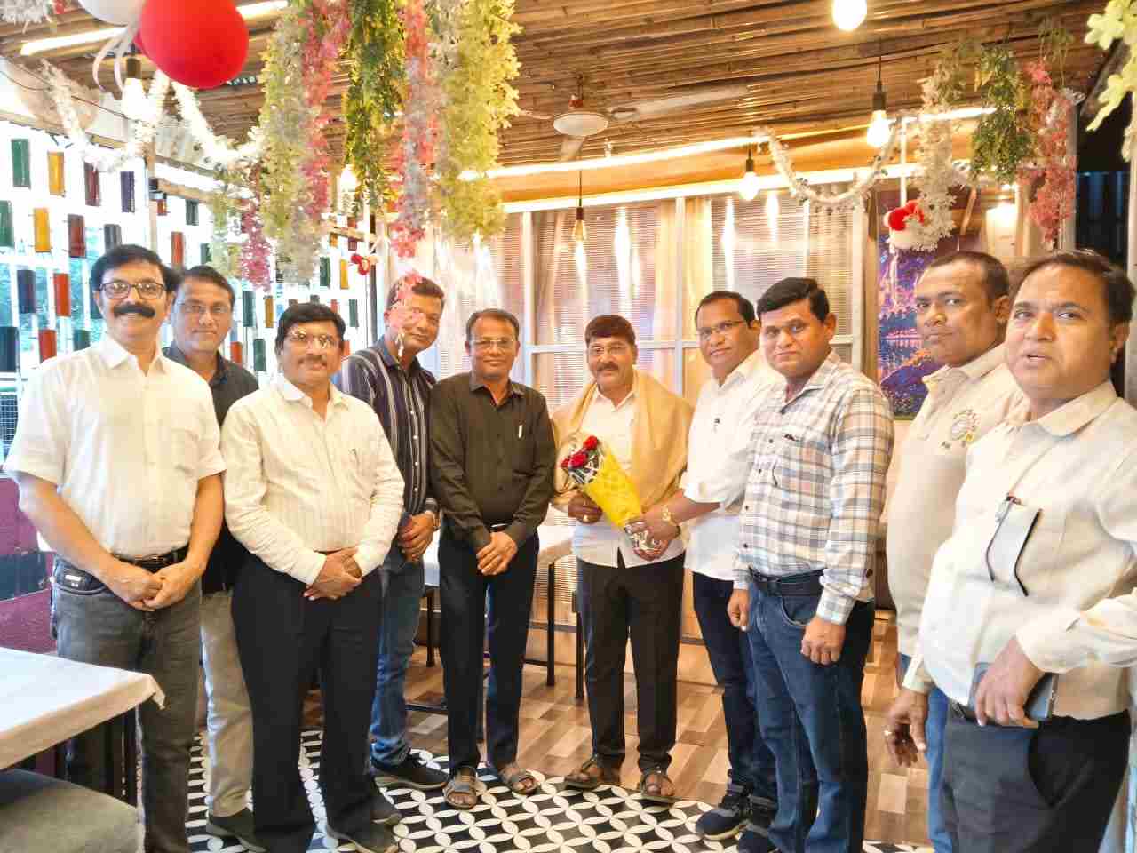 विज्युक्टा वर्धा जिल्ह्याच्यावतीने नवनियुक्त नगराध्यक्ष सुधीर पांगुळ यांचा सत्कार