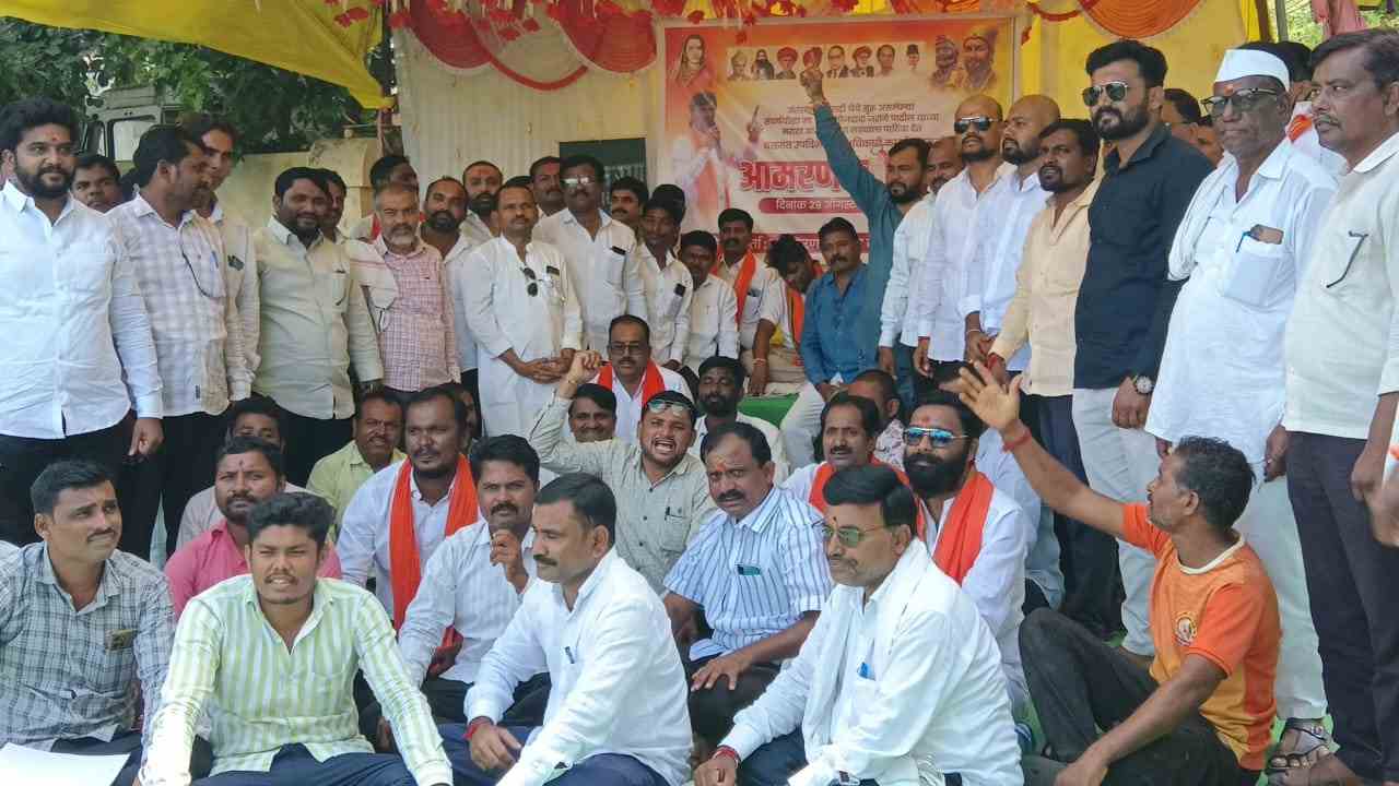 मनोज जरांगे पाटील यांच्या समर्थनार्थ वसमतमध्ये आठवडाभर आंदोलन
