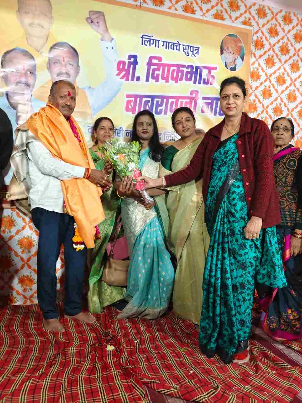 लिंगा गावचे सुपुत्र दीपक बाबुराव नासरे यांचा अपक्ष उमेदवार म्हणून दणदणीत विजय