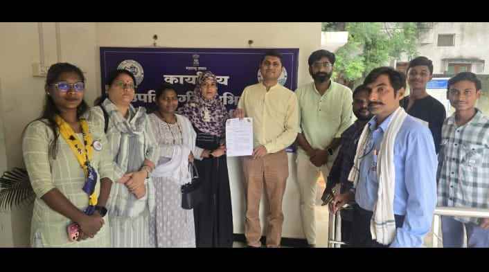बल्लारपूर शहरातील गढूळ व अनियमित पाणीपुरवठ्यावर ‘AAP’चा MJP ला दणका