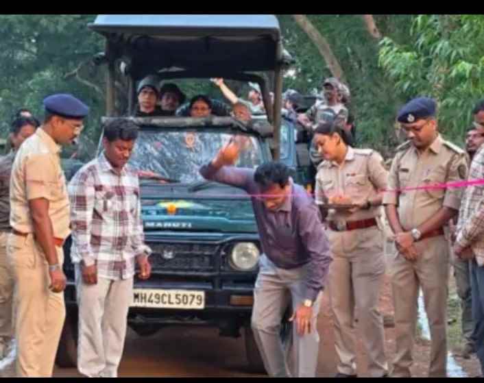 कारवा- बल्लारशाह सफारी गेटचे उद्घाटन व वन्यजीव सप्ताहानिमित्त स्वच्छता मोहीम